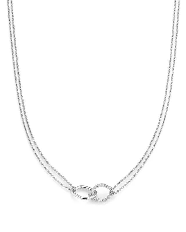 heimatgl-ck-double-ring-necklace-lilly-kette-silber-925 image 1