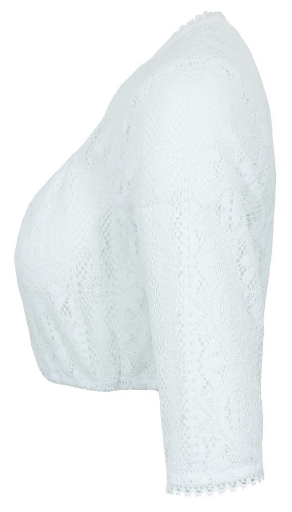 pierre-marcel-damen-dirndlbluse-josy-halbarm-spitze-dirndlbluse-wei image 3