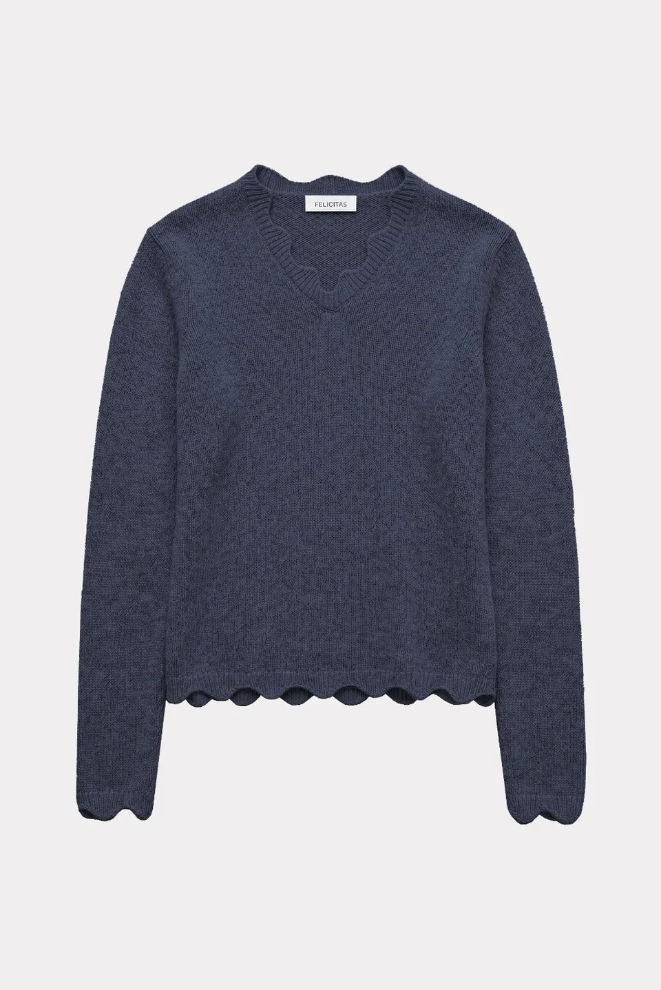 felicitas-damen-strickpullover-pippa-baumwolle-wolle-mit-v-ausschnitt image 1