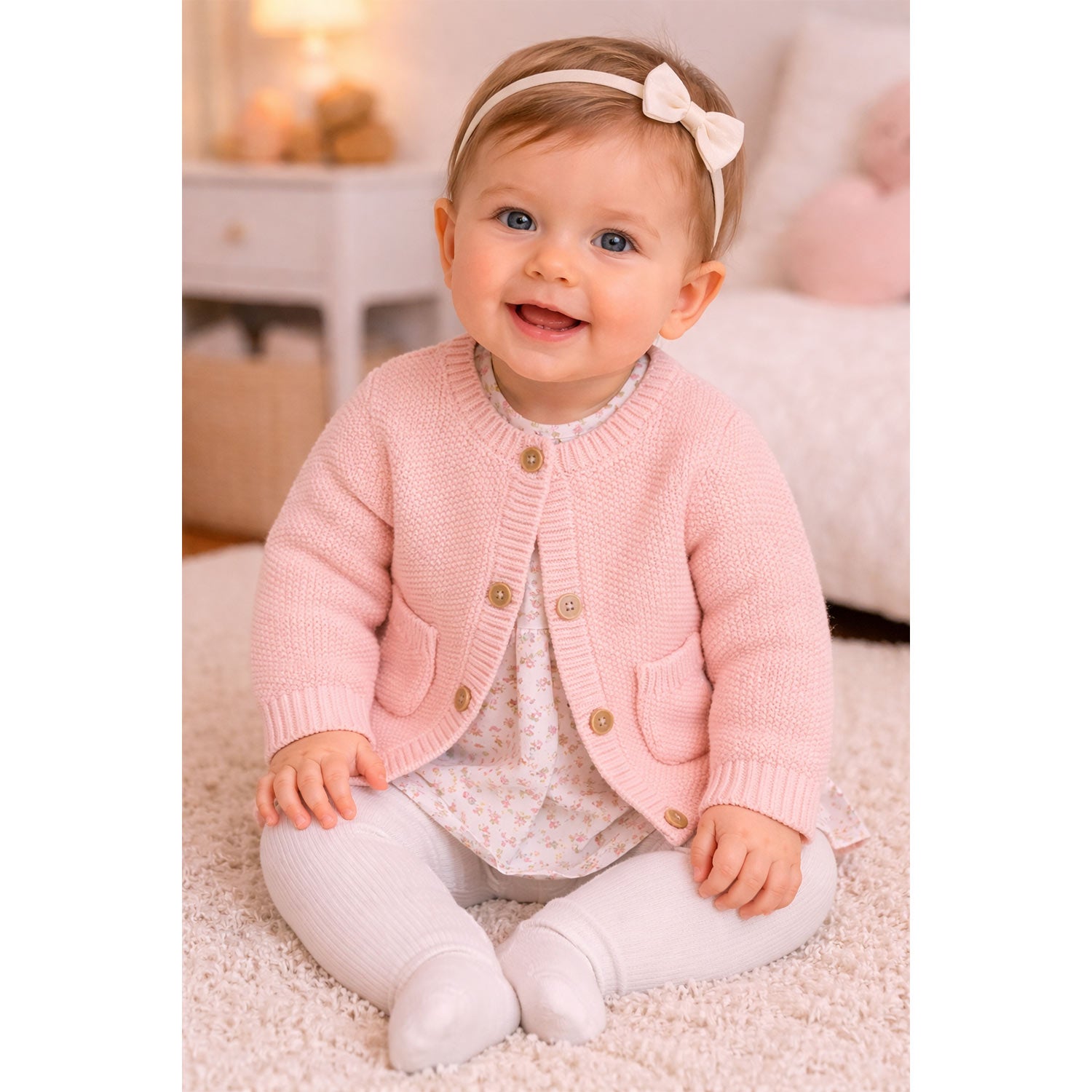 bondi-baby-m-dchen-strickjacke-93940-rosa image 3