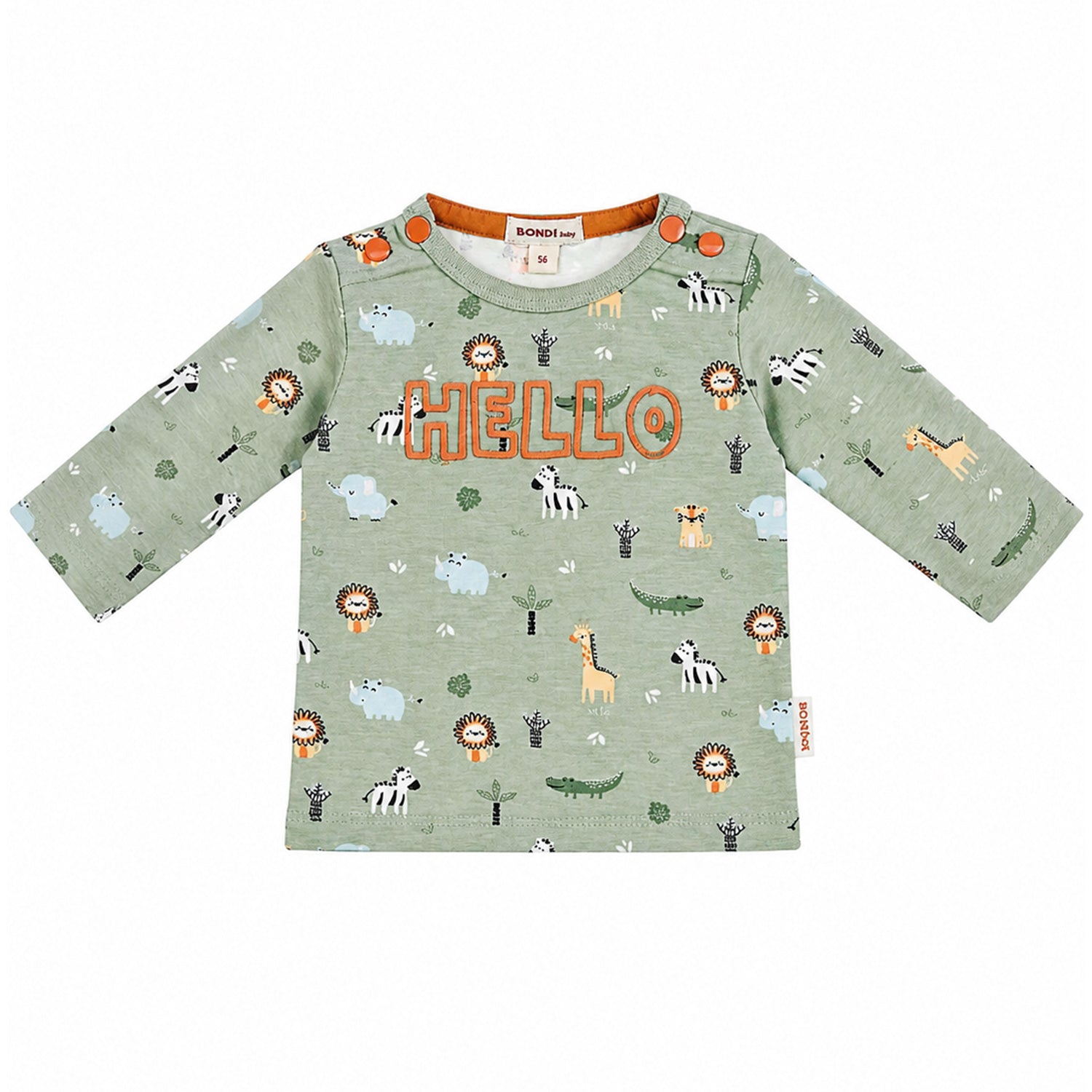 trachtenland-bondi-baby-langarmshirt-safariallover-93967-gr-n image 1