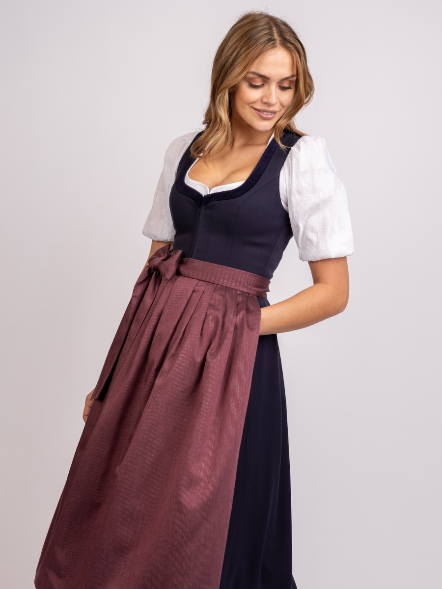 heimatgl-ck-dirndl-marlene-jacquarddirndl-marineblau-mit-beeren-sch-rze image 7