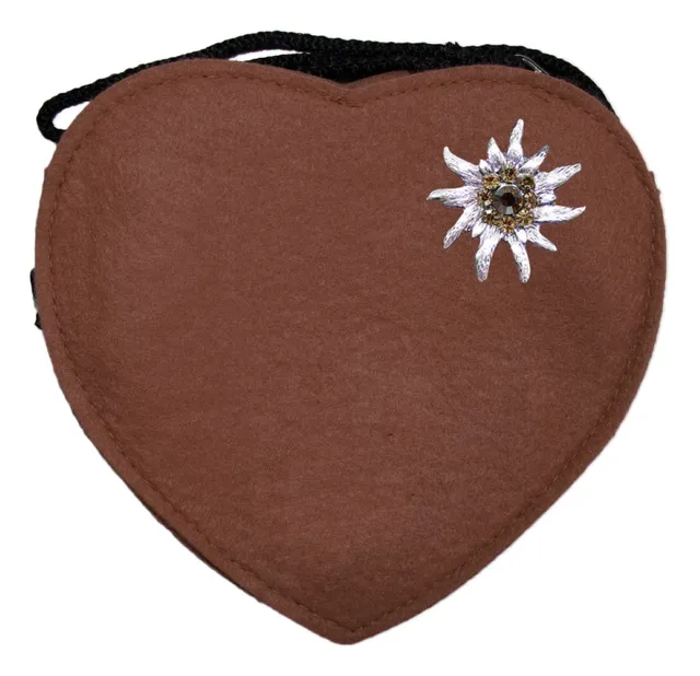 trachtenland-herz-trachten-handtasche-mit-edelwei-braun image 1