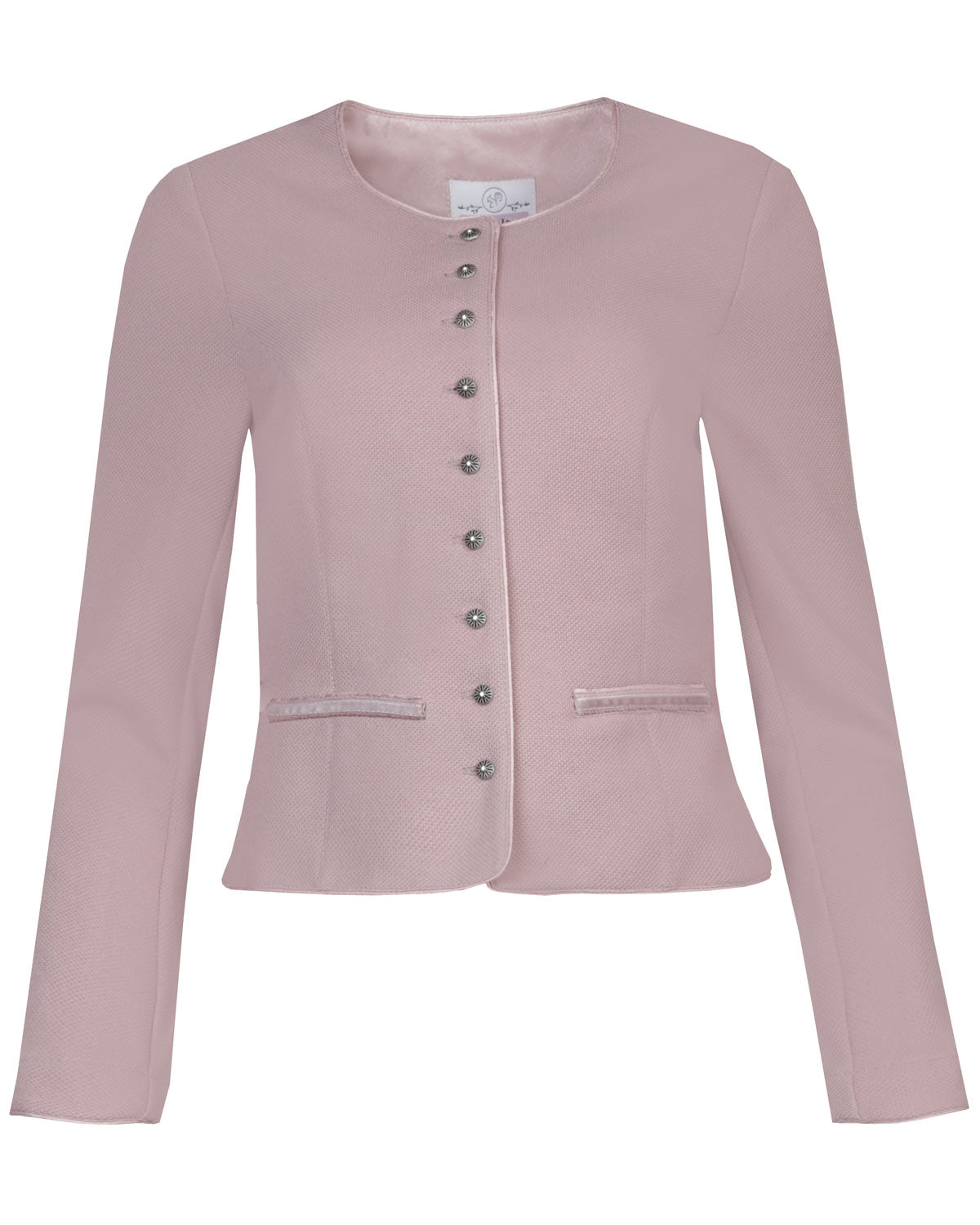 marjo-damen-trachten-jacke-britta-184000-strickjacke-mauve-rosa image 1