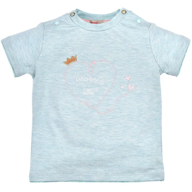 bondi-baby-t-shirt-mom-s-little-love-kurzarm-mint-86572 image 1