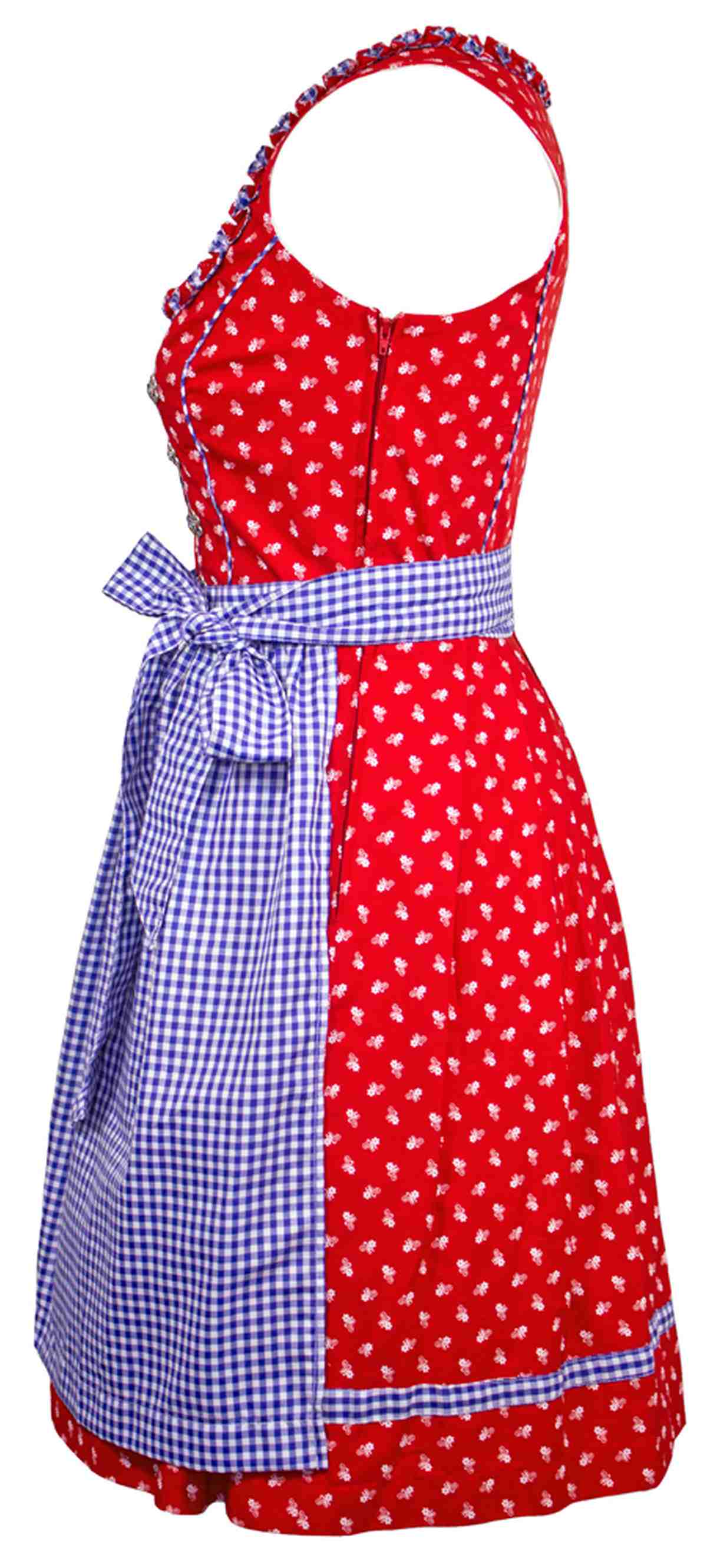 maddox-dirndl-achensee-traditionell-rot-kobalt-55-cm image 2