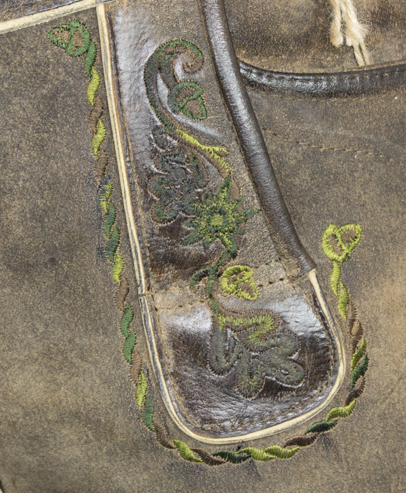 trachtenland-maddox-kurze-trachten-lederhose-plattspitz-mit-g-rtel-antik-zirbe-g image 6
