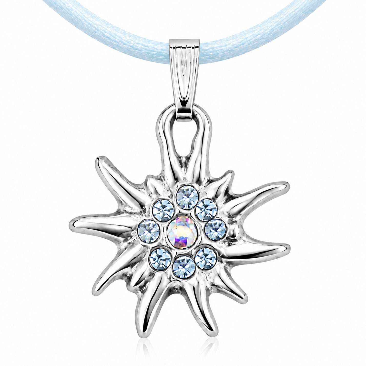 luisia-kinder-halskette-edelwei-mit-swarovski-kristallen-hellblau image 7