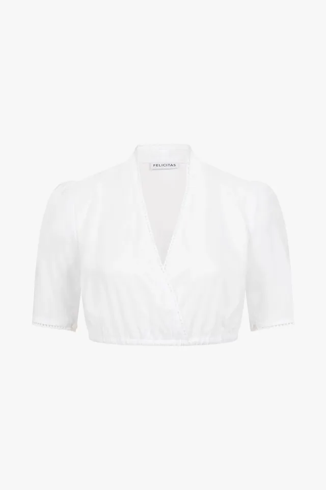 felicitas-damen-dirndlbluse-gila-kurzarm-wei-mit-spitze image 1
