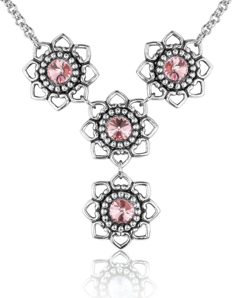 trachtenland-luisia-halskette-leandra-herzbl-ten-y-form-rosa image 1