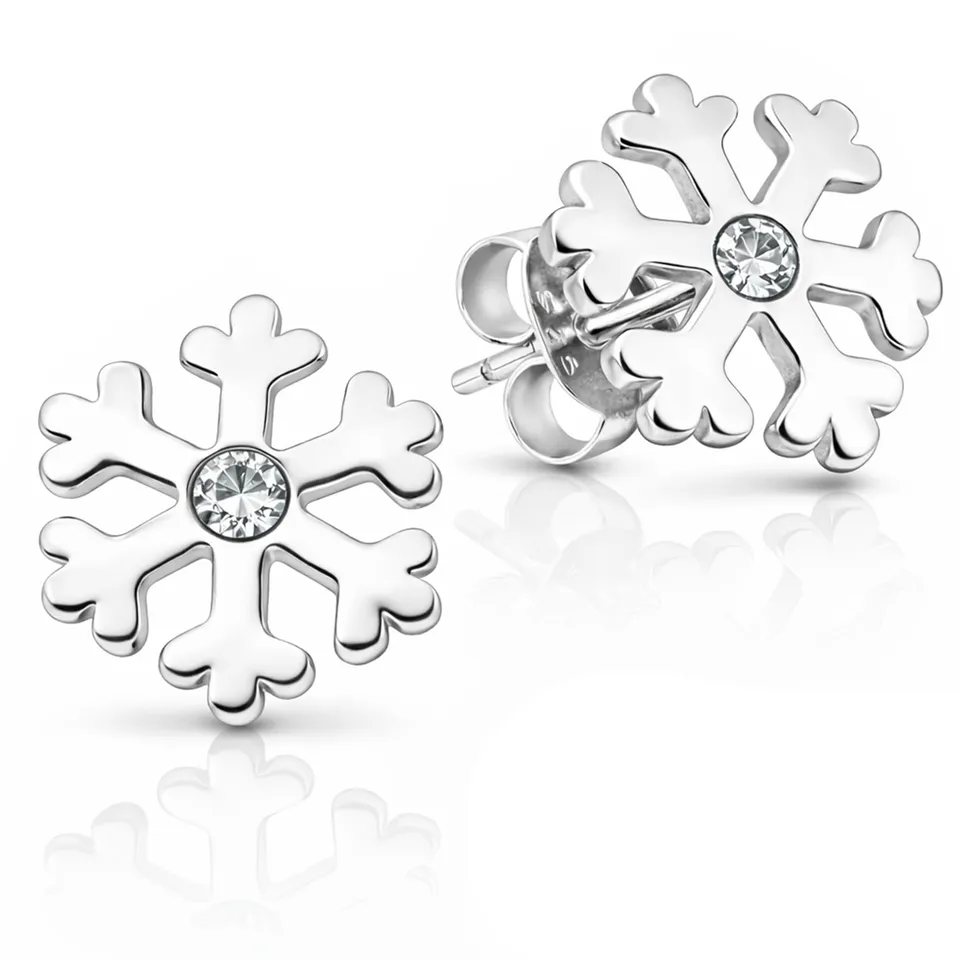 trachtenland-luisia-ohrstecker-schneeflocke-swarovski-925-silber-kristall image 1