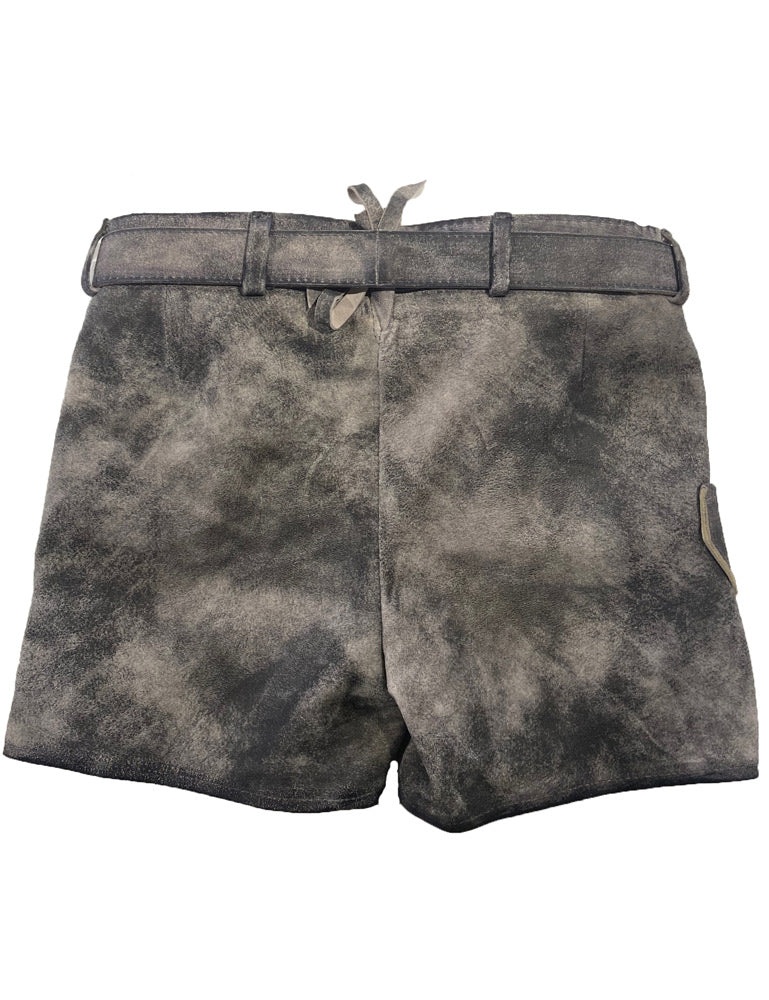 maddox-m-dchen-lederhose-fichtelsee-kurz-mit-g-rtel-steingrau-ziegenvelour image 2