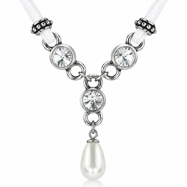 trachtenland-luisia-halskette-cami-mit-swarovski-kristallen-und-perle-wei image 1