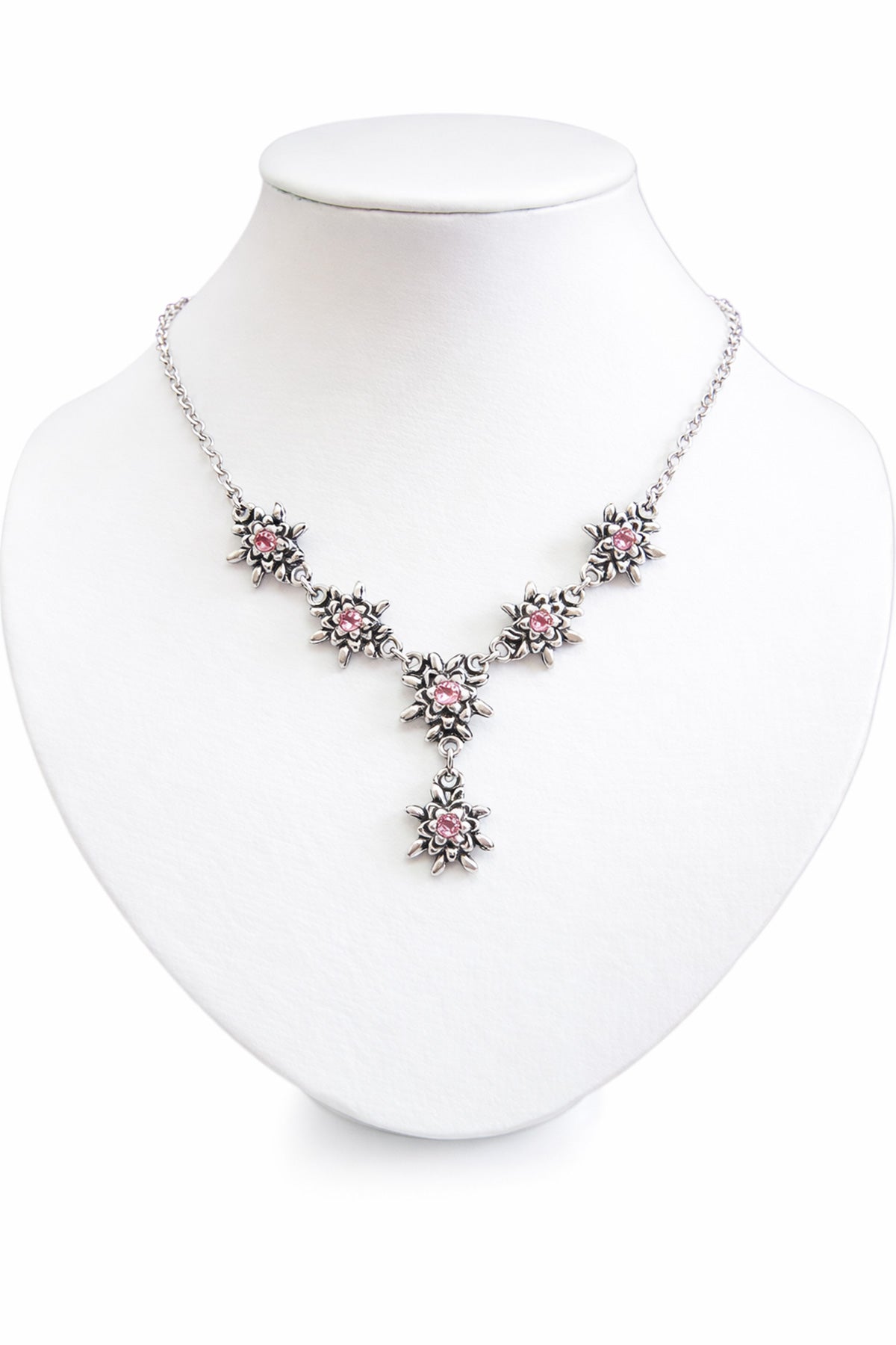 luisia-edelwei-collier-emilia-light-ros-rose-trachtenkette image 2