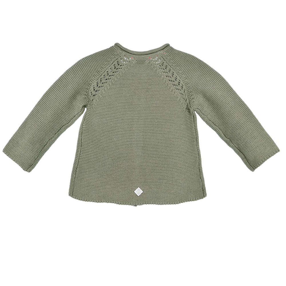 trachtenland-bondi-baby-m-dchen-strickjacke-jungle-86604-olivgr-n image 2