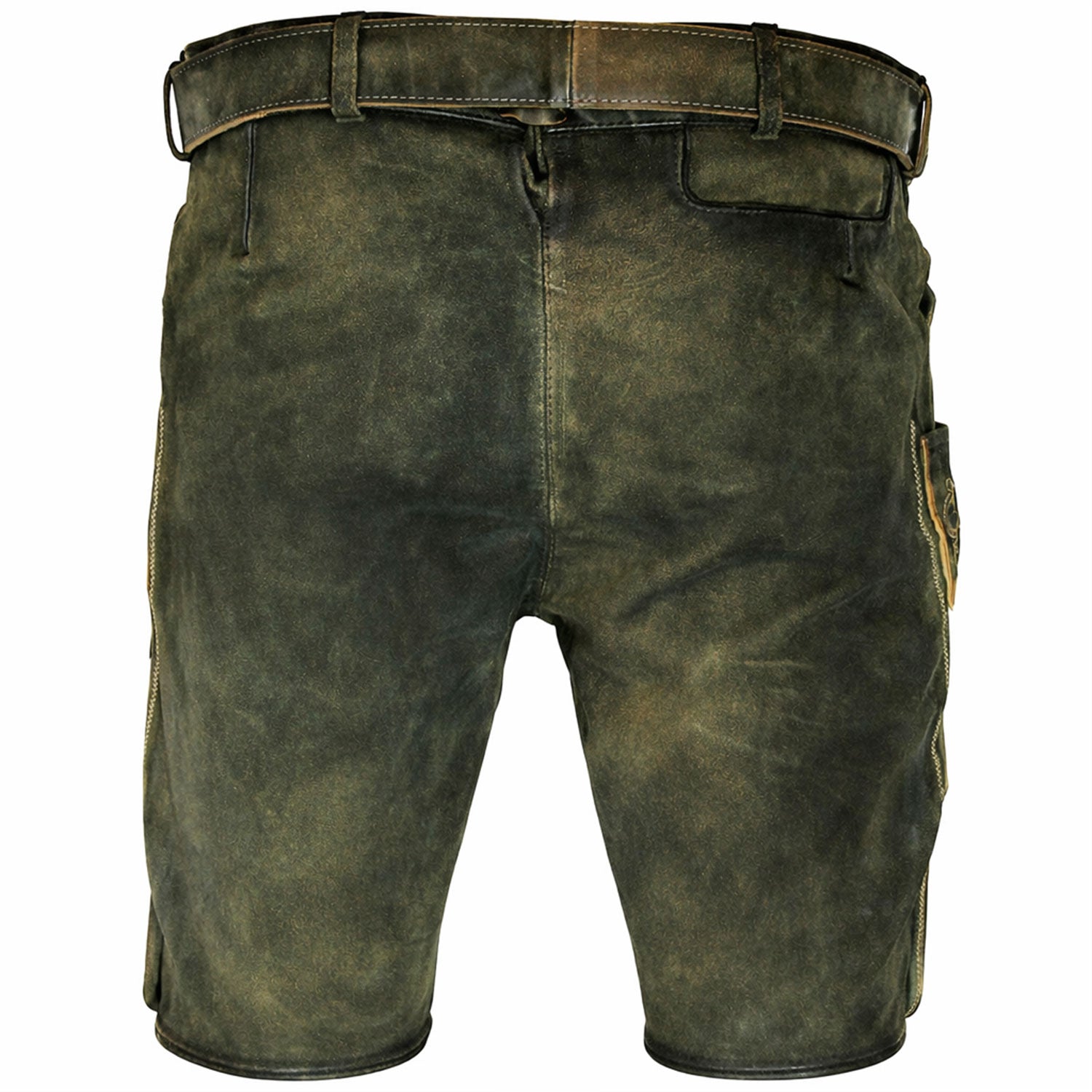 trachtenland-maddox-kurze-herren-lederhose-ronn-mit-g-rtel-antik-moor image 3