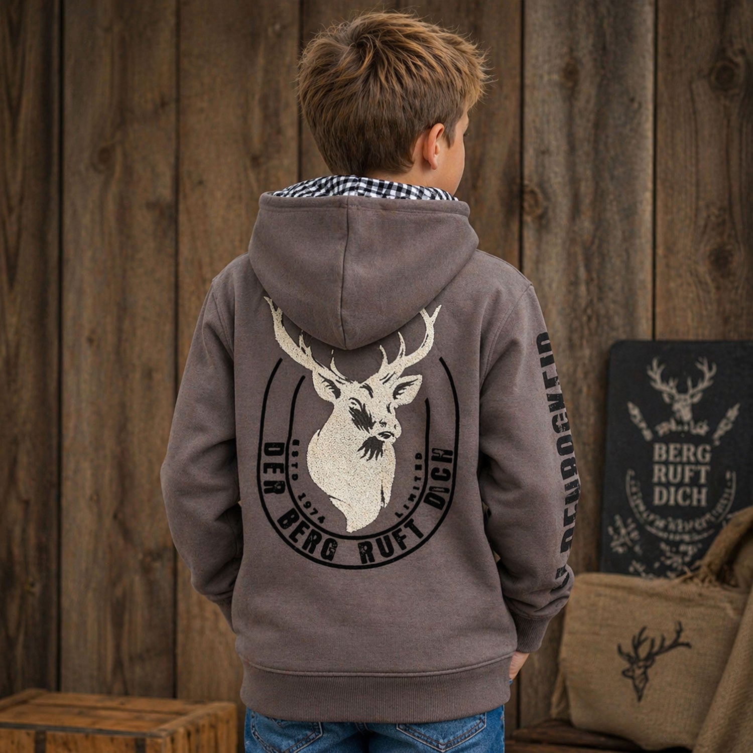 bondi-jungen-hoodie-alpenrocker-29992-coffee image 4