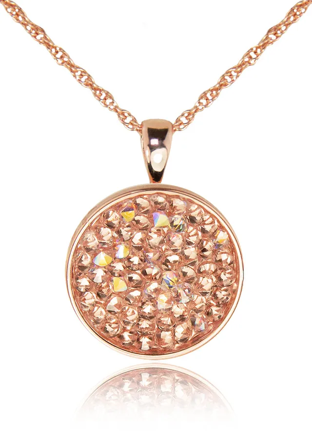 trachtenland-luisia-halskette-moonlight-mit-premium-kristallen-rosegold image 1