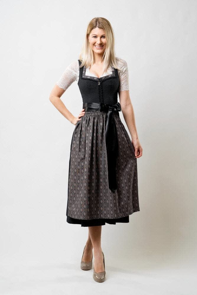 n-bler-dirndl-zenzi-lang-dunkelblau-damen image 2