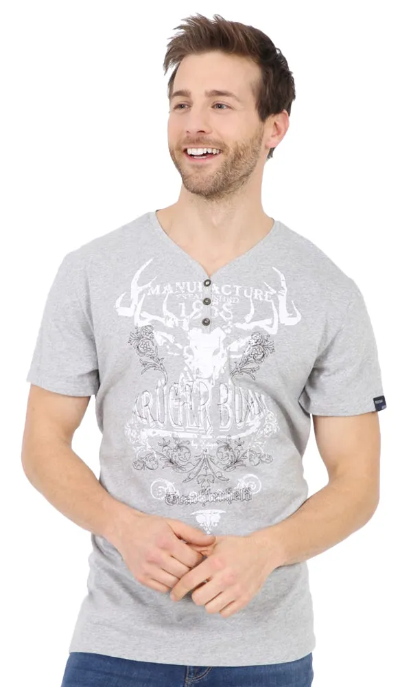 kr-ger-buam-t-shirt-trachtenheld-grau-herren-trachtenshirt-mit-v-ausschnitt image 1