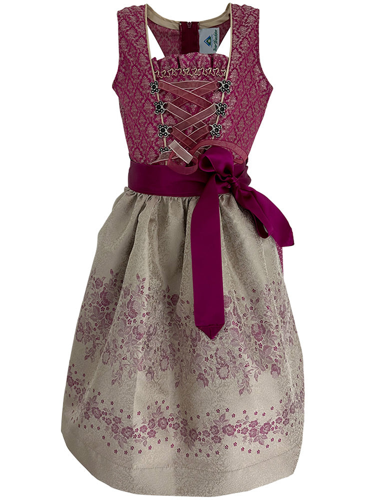 trachtenland-isar-trachten-jugend-dirndl-beata-43633-beere-champagner image 1
