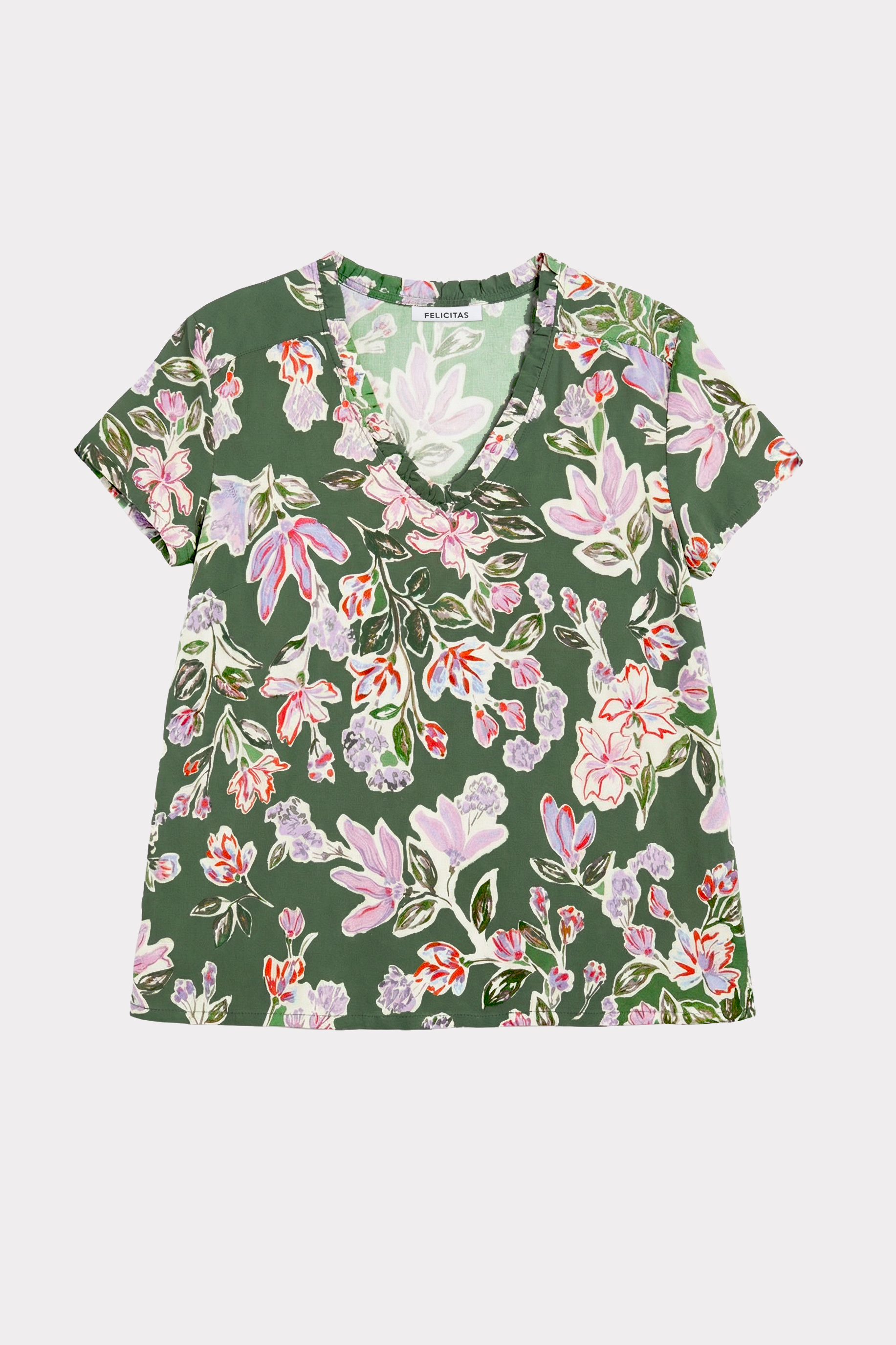felicitas-bluse-bernadette-damen-kurzarmbluse-v-r-schen image 1