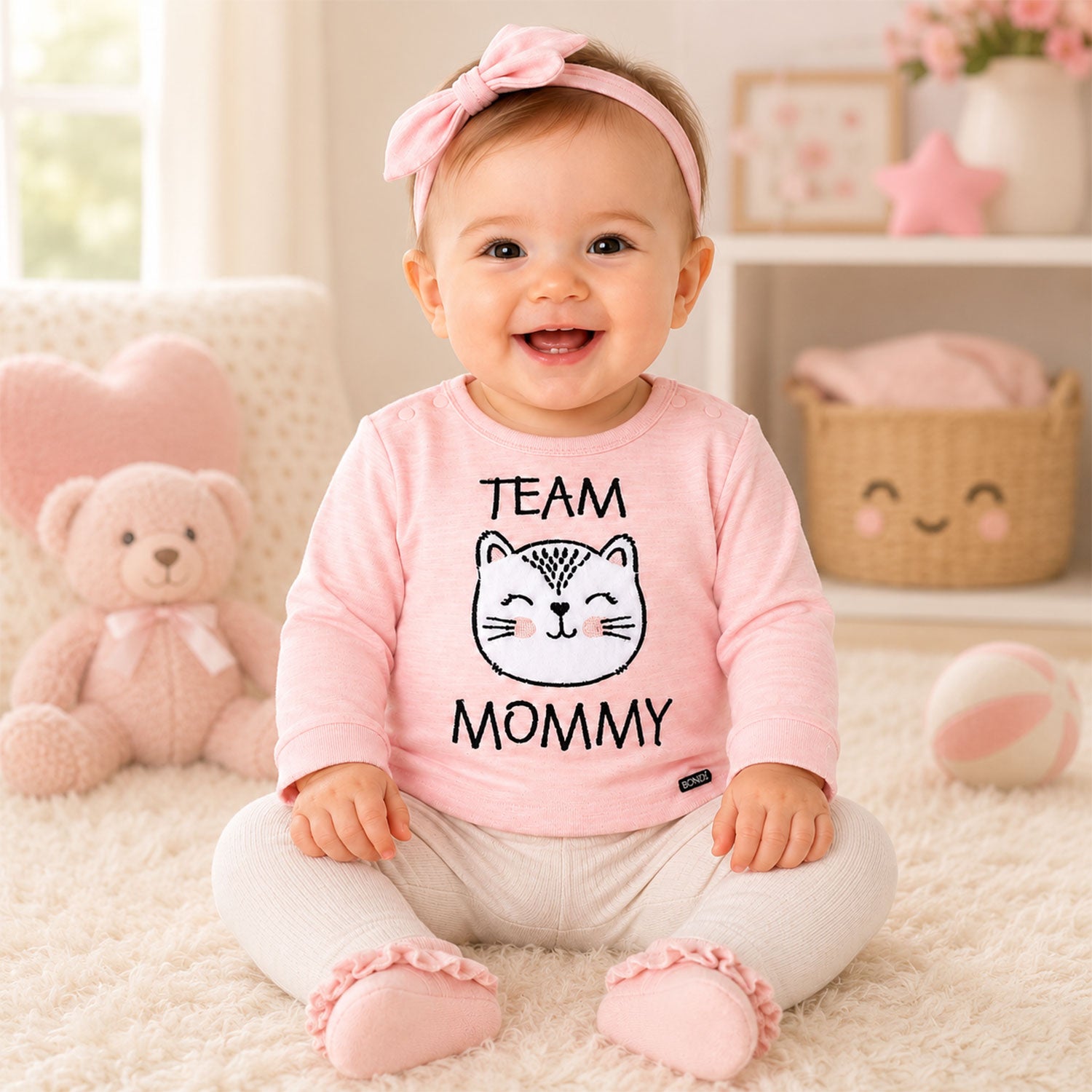 trachtenland-bondi-baby-langarmshirt-k-tzchen-93701-apricot-schwarz-pullover image 3