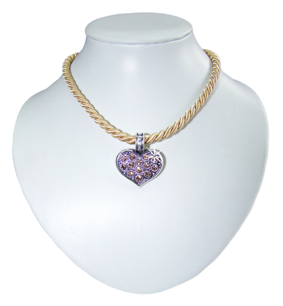 trachtenland-luisia-kordel-collier-enya-herzanh-nger-gold image 2