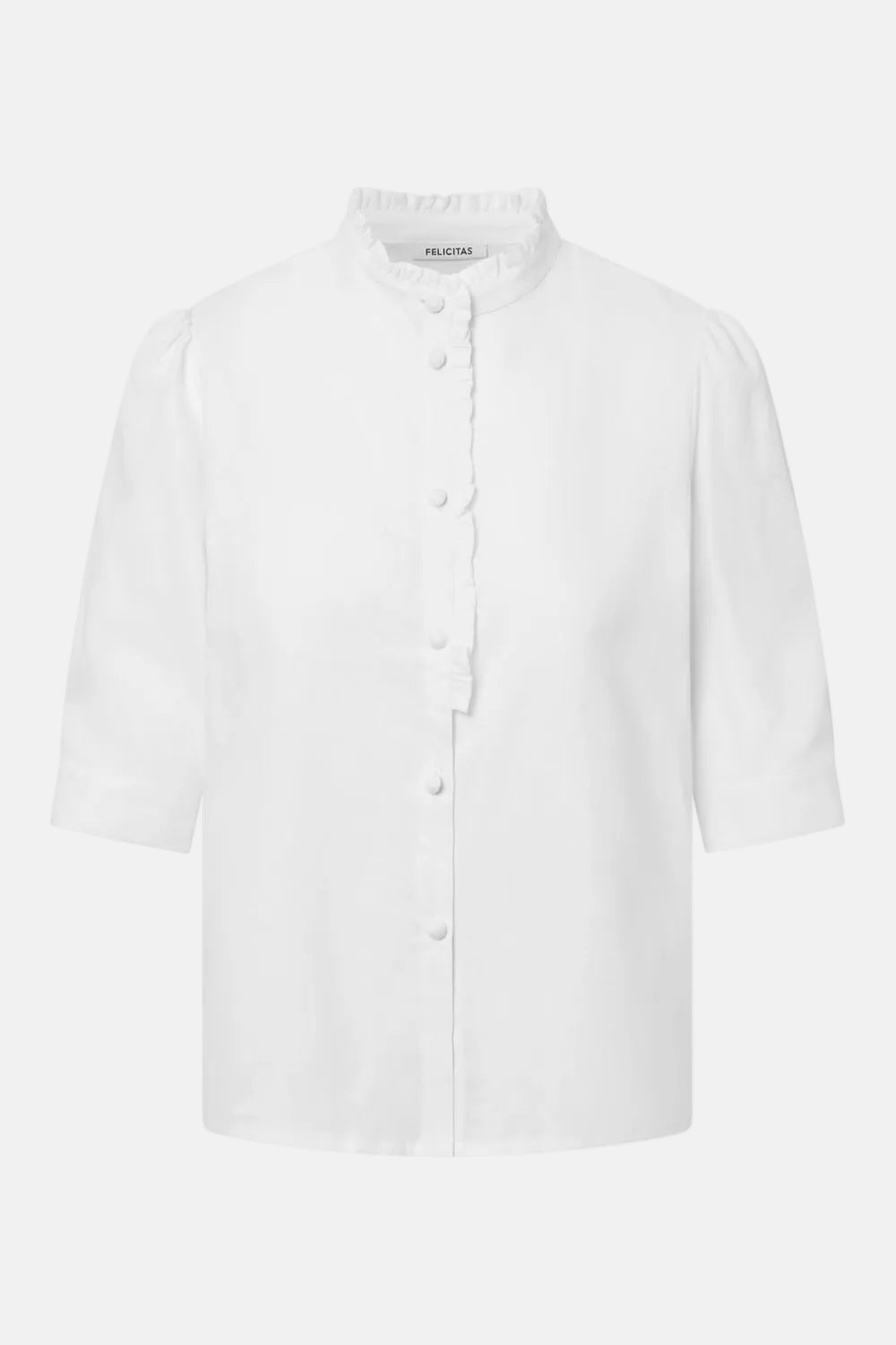 felicitas-bixie-damen-bluse-meliert-mit-r-schen-stehkragen image 1