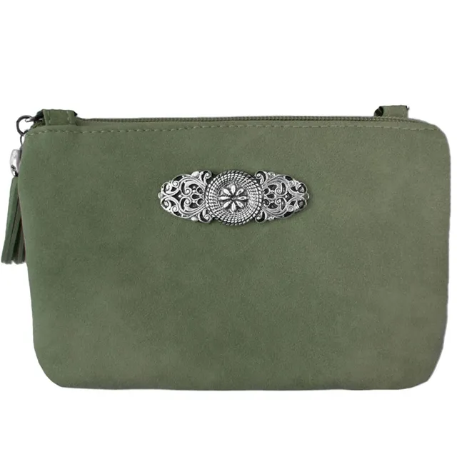 trachtenland-trachten-handtasche-sofia-dirndl-umh-ngetasche-dunkelgr-n image 1