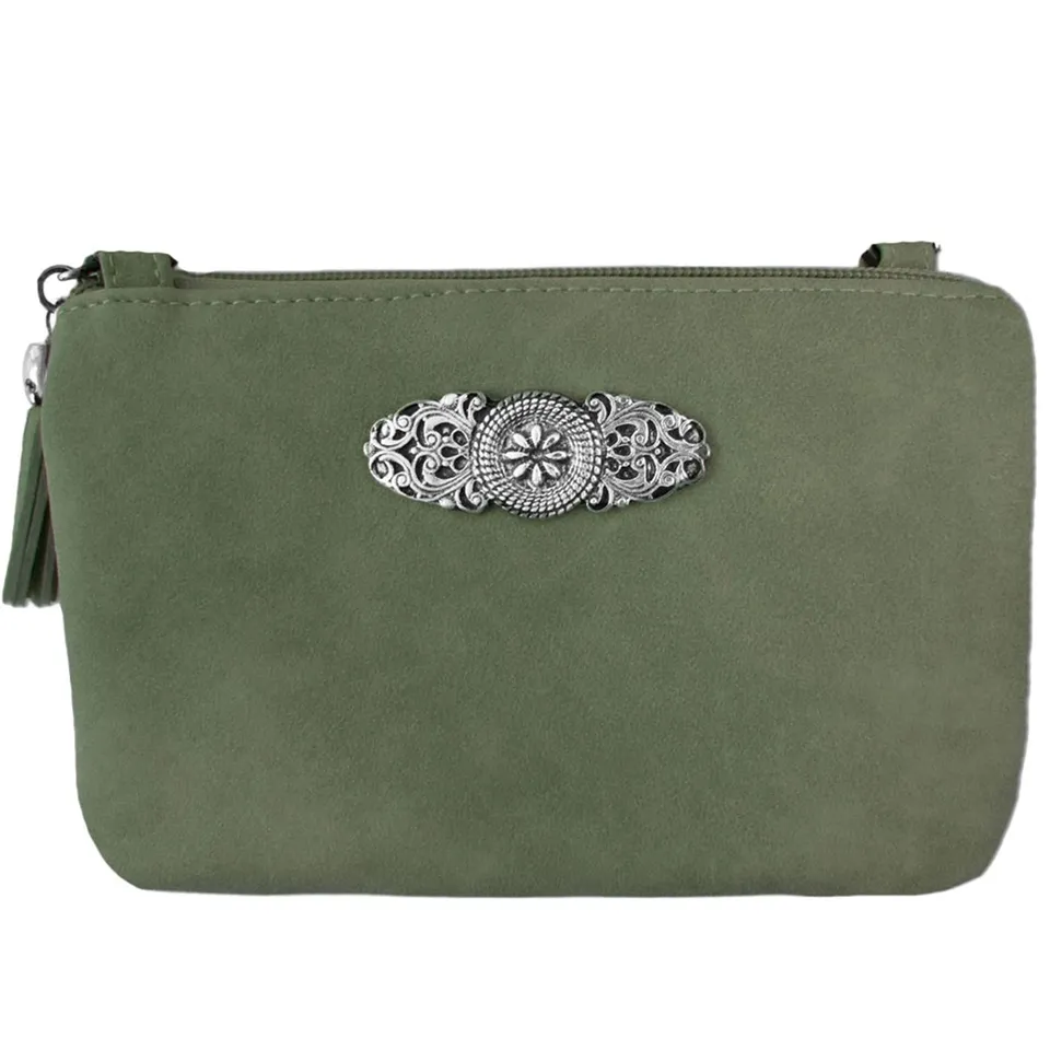 trachtenland-trachten-handtasche-sofia-dirndl-umh-ngetasche-dunkelgr-n image 1