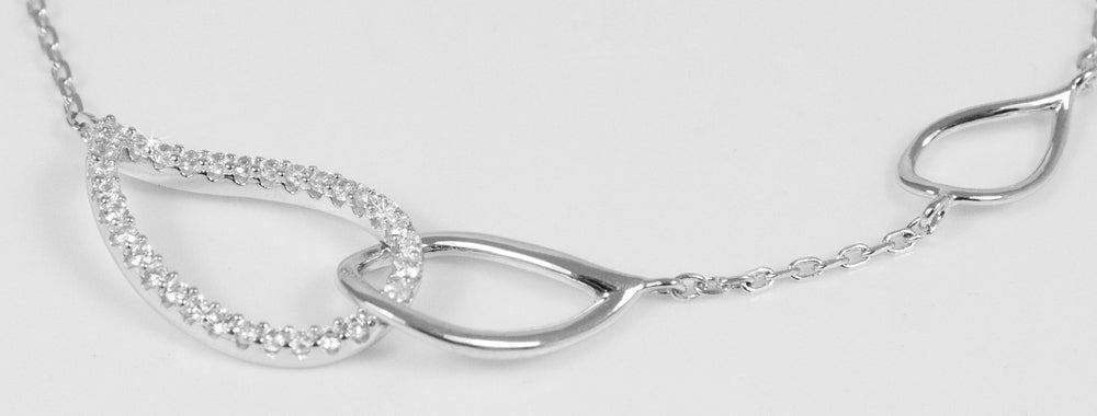 luisia-damen-armband-tropfen-mit-zirkonia-925-silber image 2