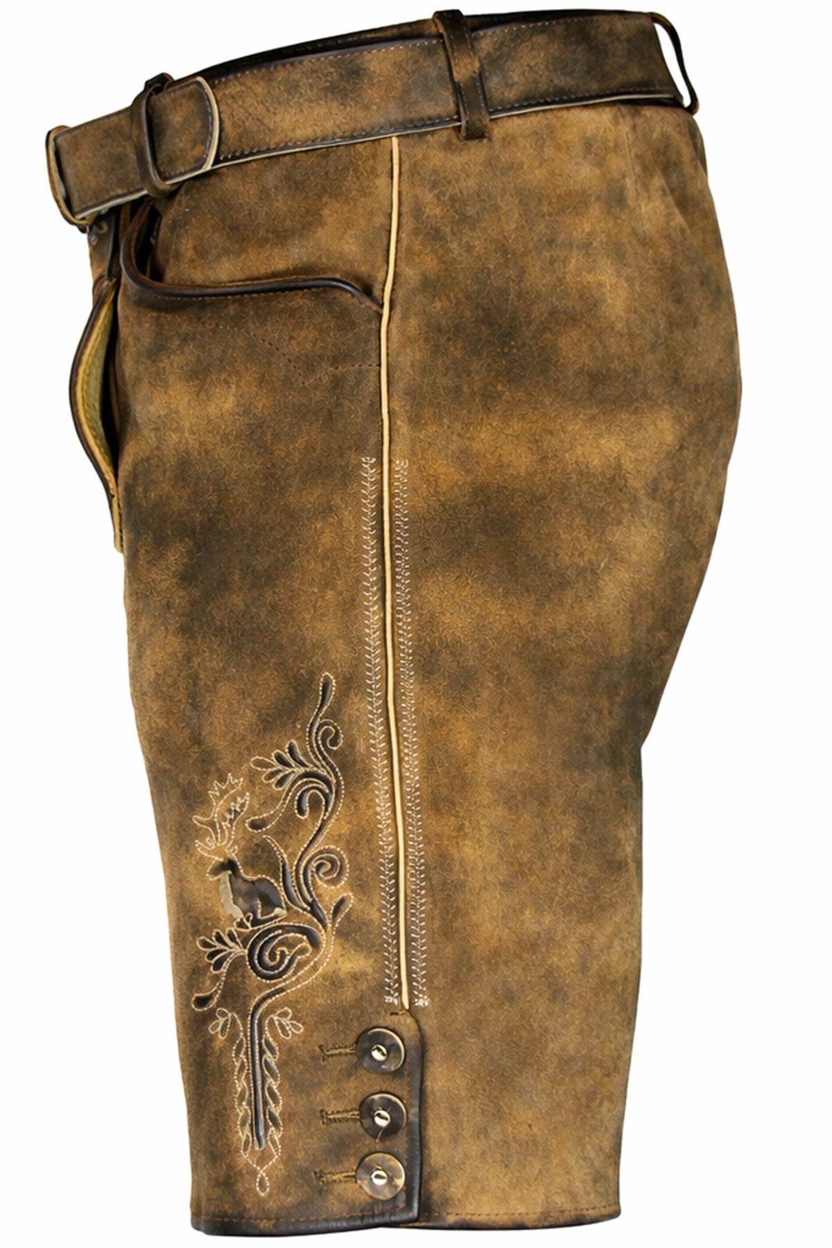 trachtenland-maddox-kurze-herren-lederhose-mandlach-mit-g-rtel-camel-braun image 5