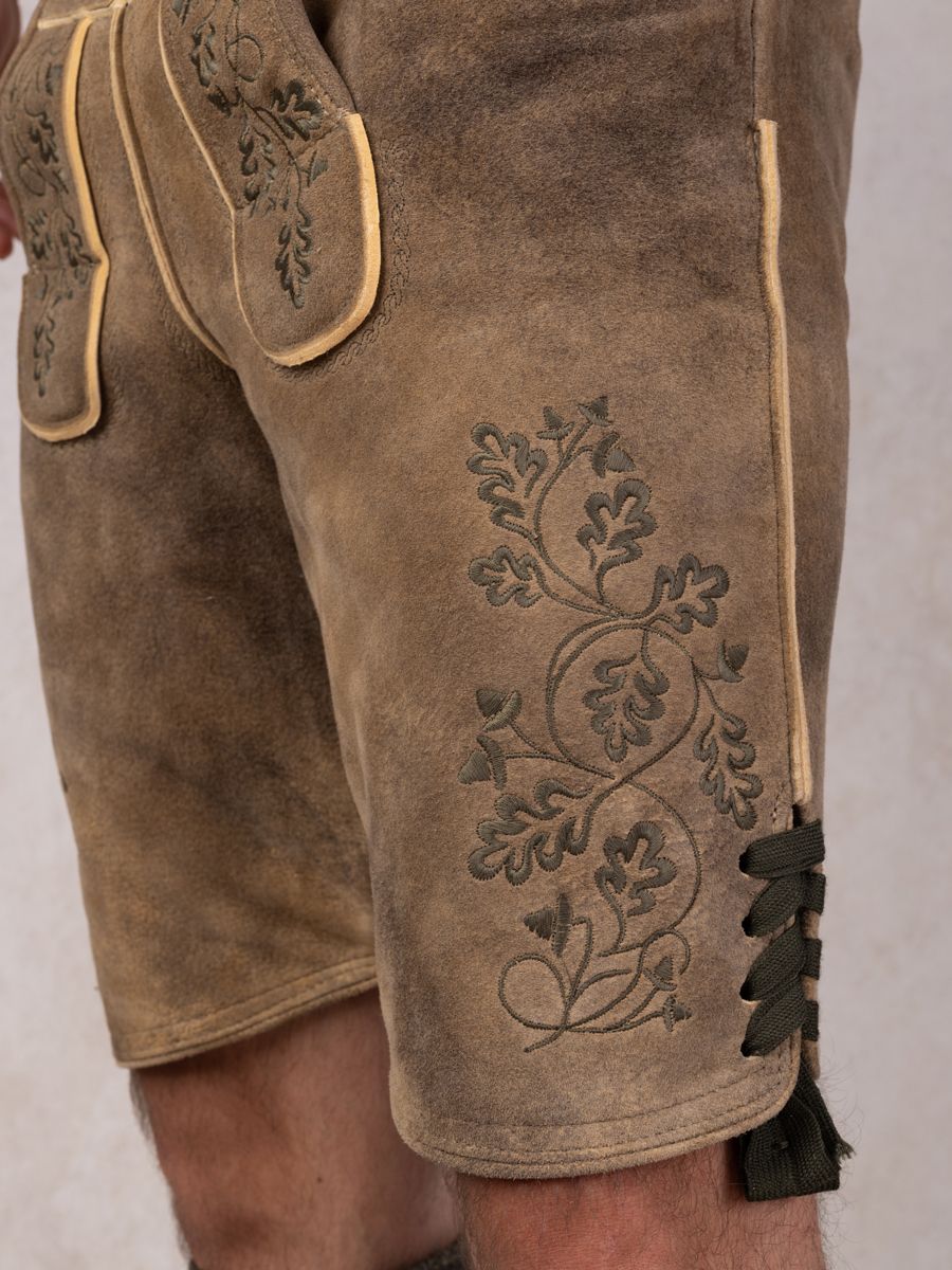 heimatgl-ck-lederhose-herzogstand-bock-olive-herren image 2