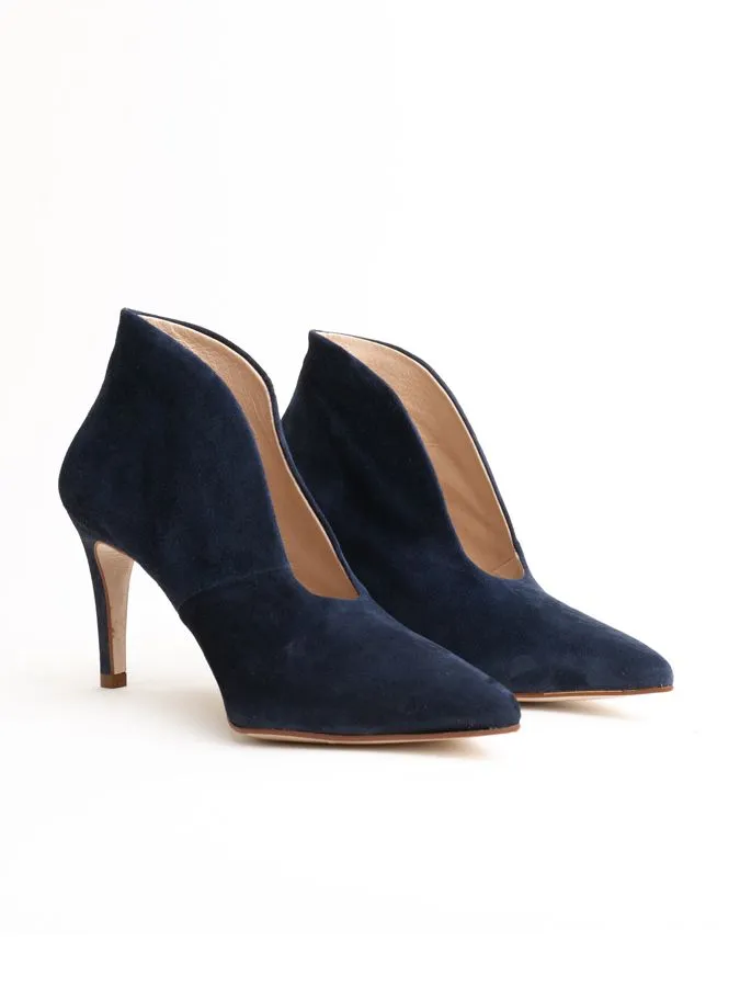 heimatgl-ck-pumps-julie-dunkelblau-samtziegenleder image 1