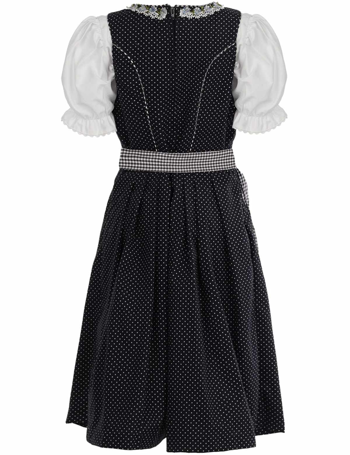 maddox-kinder-dirndl-milena-3-tlg-marineblau-wei image 3