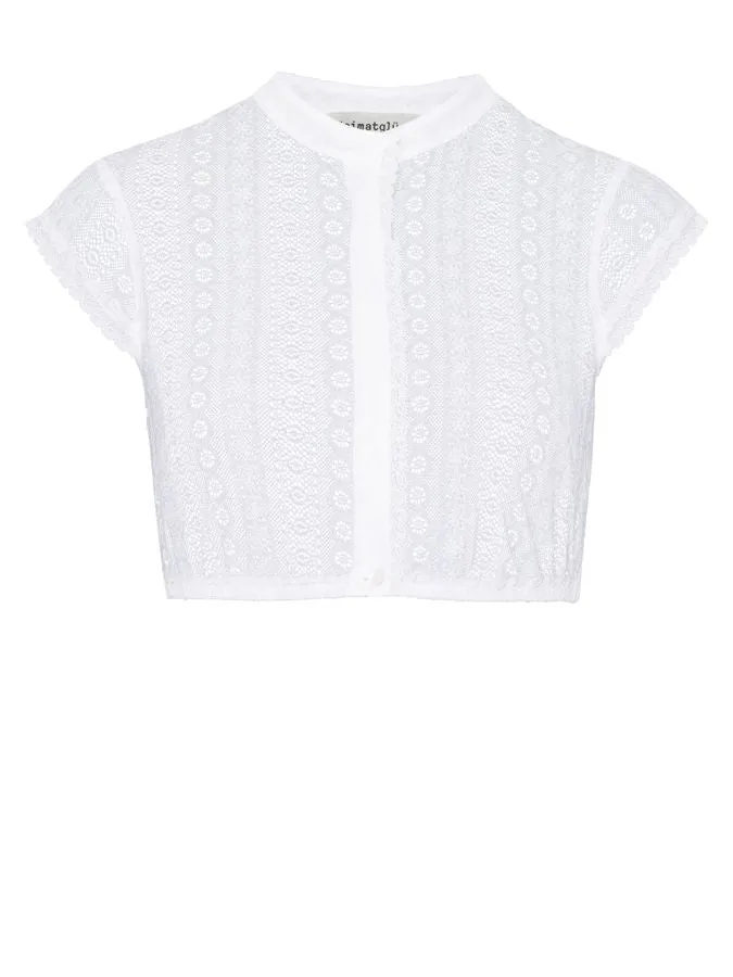 heimatgl-ck-bluse-karla-damen-dirndlbluse-hochgeschlossen-spitze-kurzarm image 1