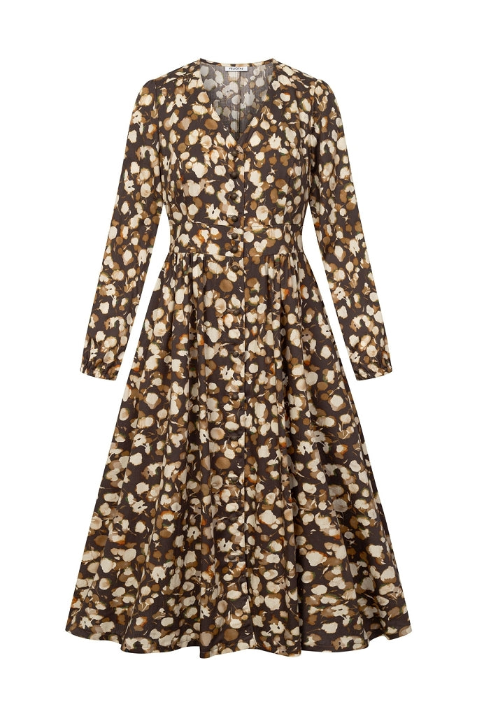 felicitas-damen-kleid-karlinda-mit-v-ausschnitt image 2