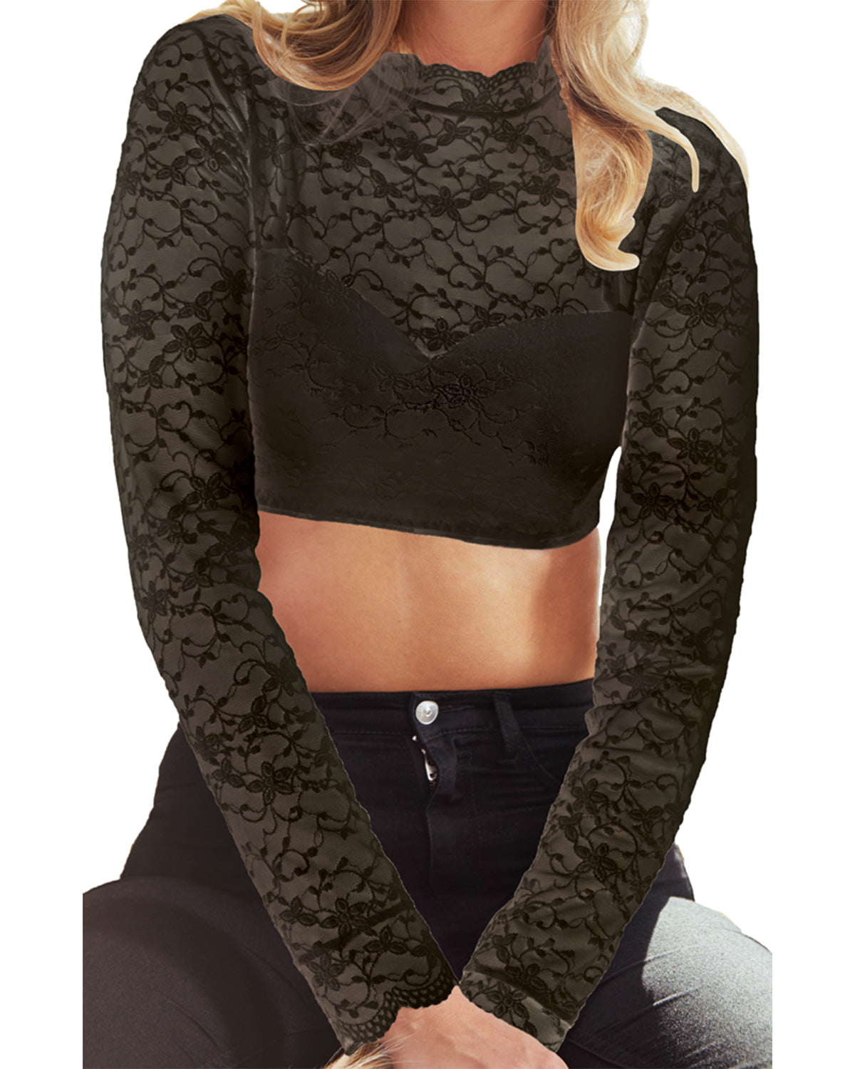 trachtenland-nina-von-c-dirndlbluse-jenna-langarm-48470971-schwarz image 2