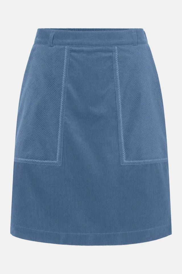 felicitas-runa-damen-rock-kurz-cord-mit-ziertaschen image 1