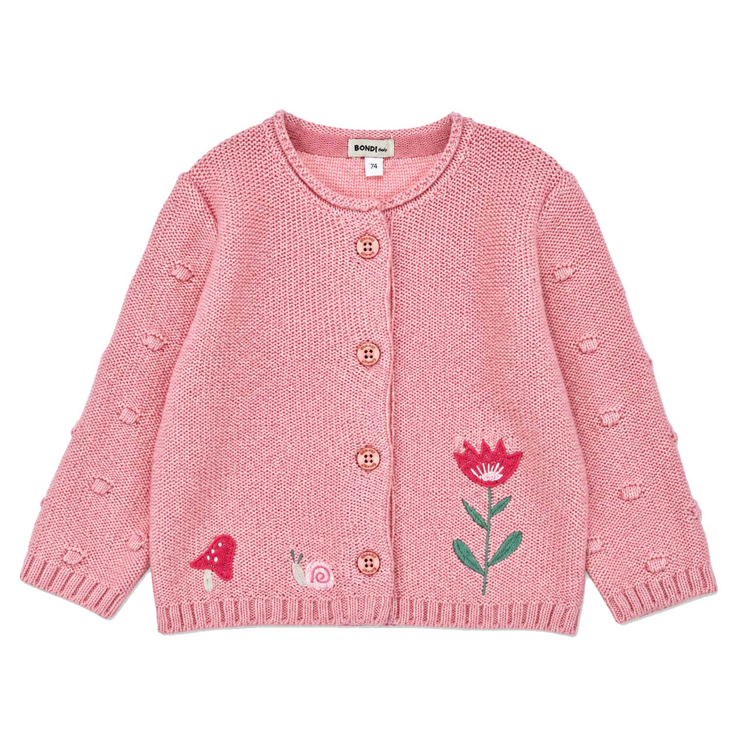 trachtenland-bondi-baby-m-dchen-strickjacke-be-nature-86960-candy image 1
