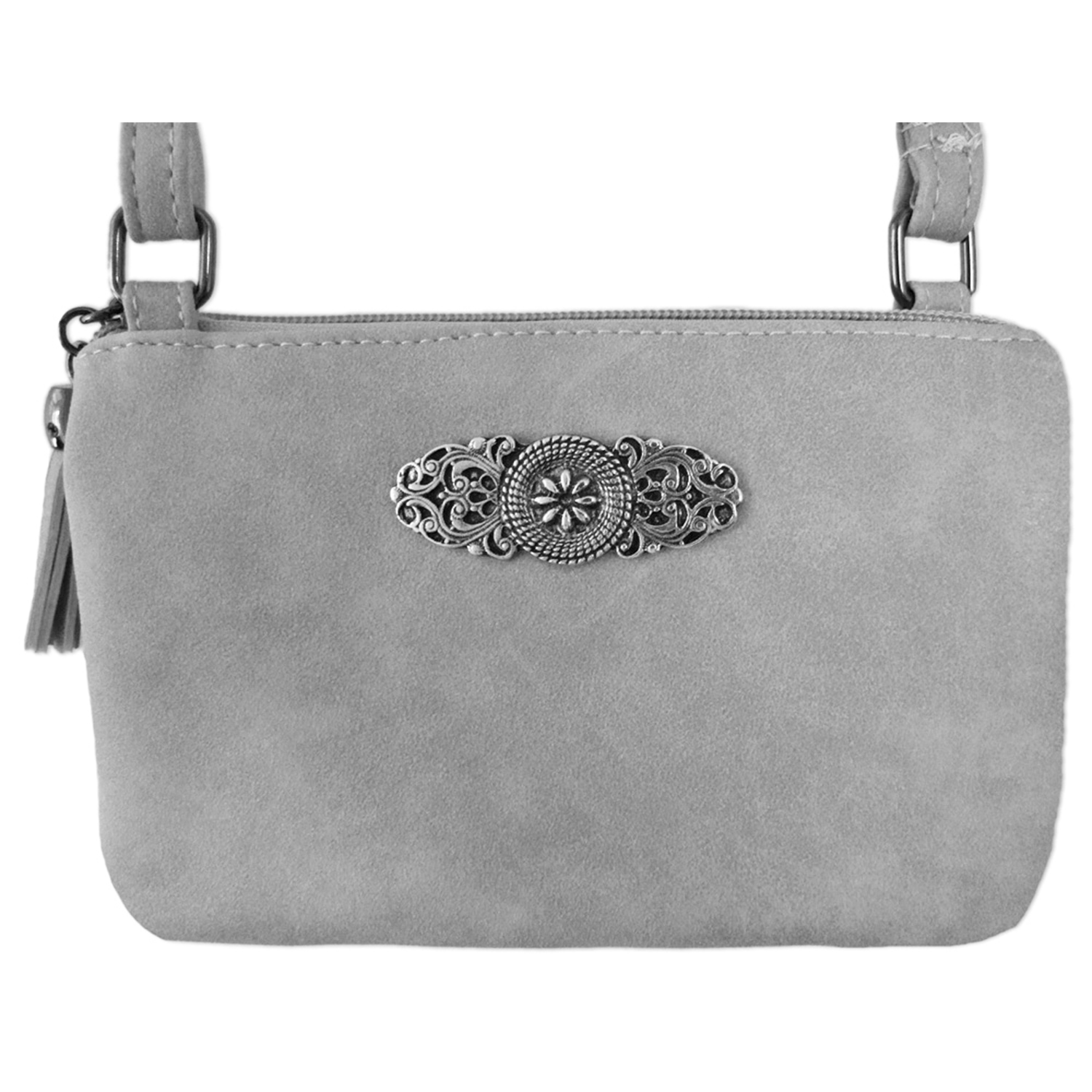 trachtenland-trachten-handtasche-sofia-hellgrau-umh-ngetasche image 7
