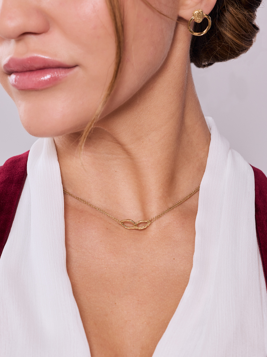 heimatgl-ck-double-ring-necklace-lilly-gold-halskette image 2