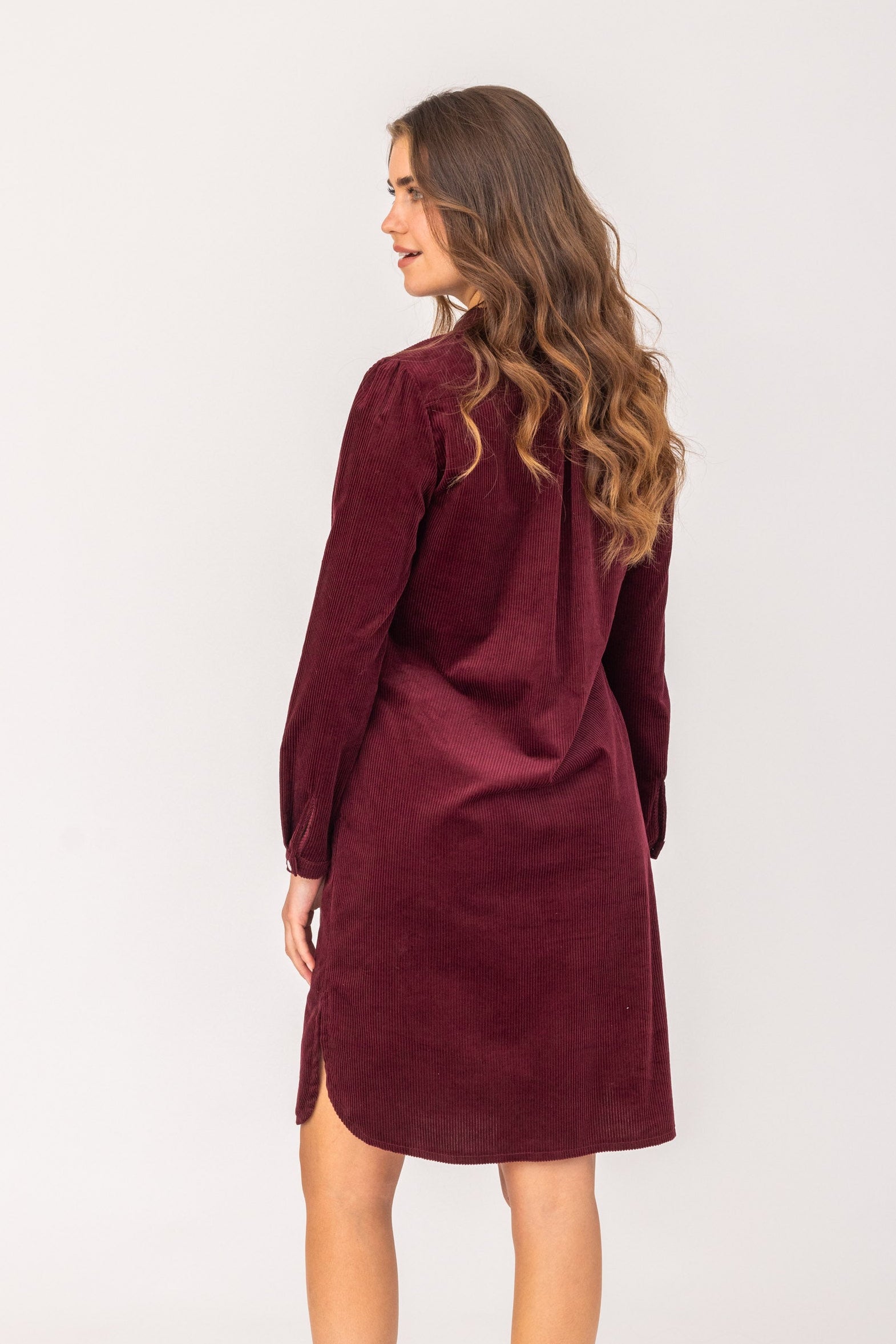 felicitas-kleo-damen-kleid-baumwollcord-bestseller image 2