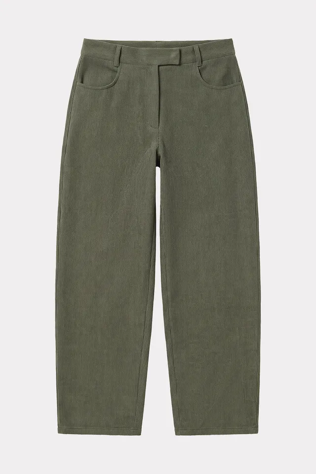 felicitas-damen-hose-herlinde-barrel-baumwoll-flanell-streifen image 1