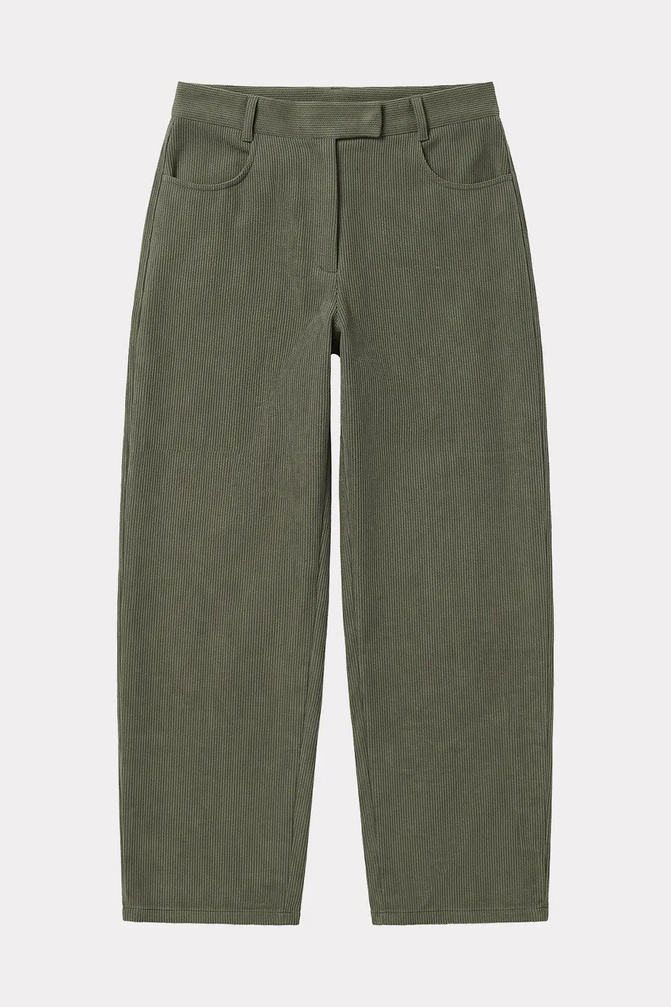 felicitas-damen-hose-herlinde-barrel-baumwoll-flanell-streifen image 1
