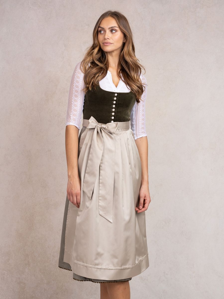 heimatgl-ck-dirndl-marie-samtdirndl-oliv-beige image 6