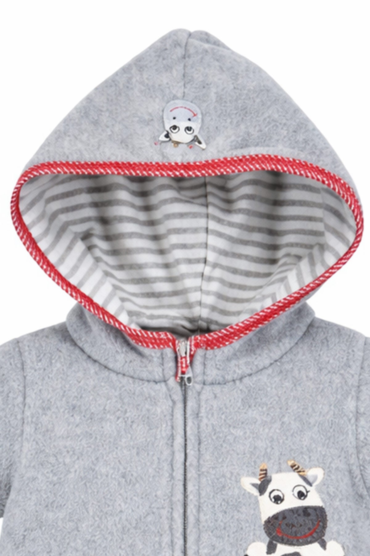 trachtenland-bondi-baby-fleece-overall-kuh-93665-grau-strampler image 5