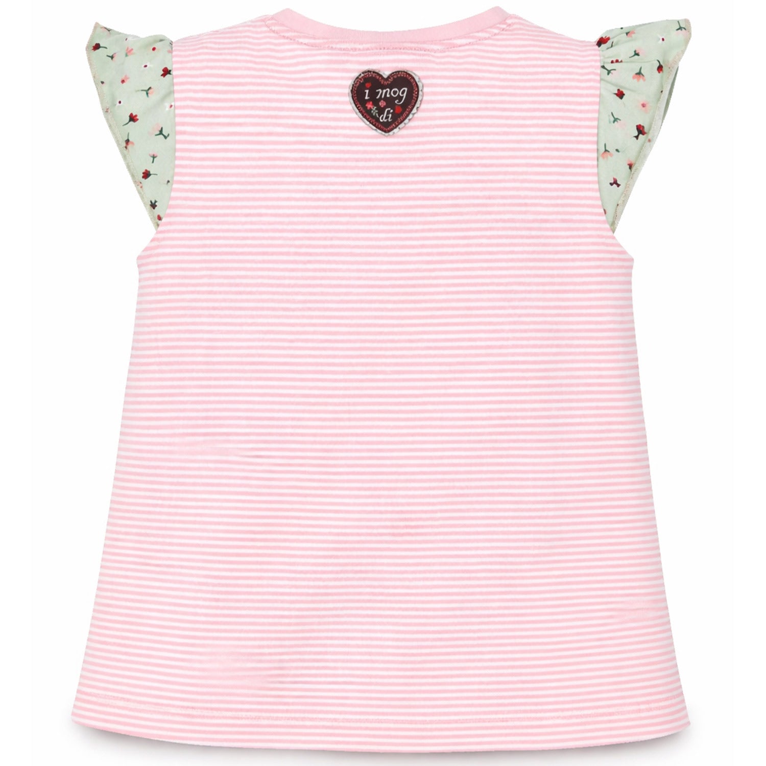 bondi-baby-m-dchen-t-shirt-bambi-86751-wei-rosa image 2
