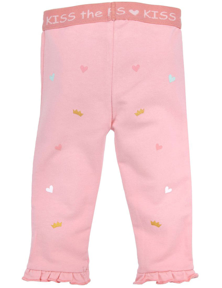 bondi-baby-kinder-leggings-princess-86577-rosa-m-dchen-hose image 4